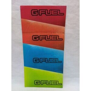 G Fuel Sticker 3" X 6"